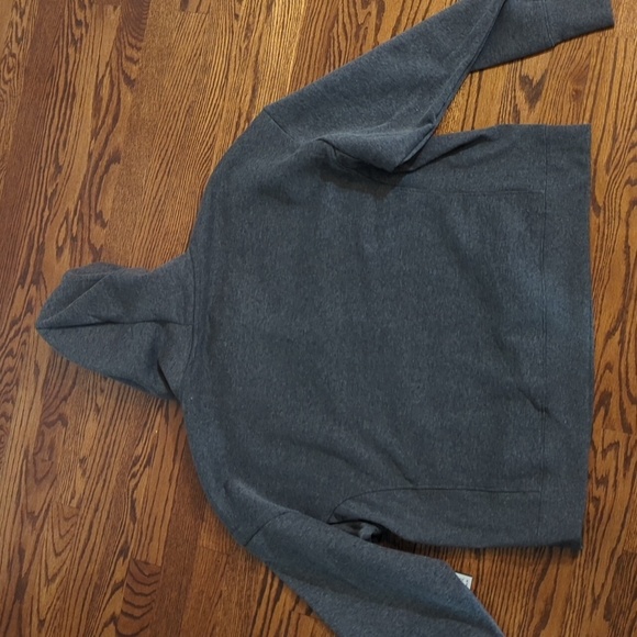 Bebe Sport Gray Fleece Hoodie with Pink camoflage Print Logo NWT Sz 3x - Picture 8 of 9